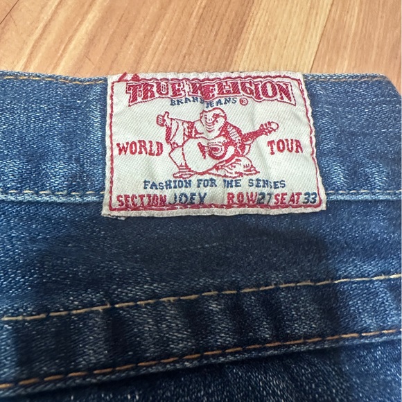 True Religion JOEY Dark Blue Flare Jeans-limited edition - Picture 5 of 9